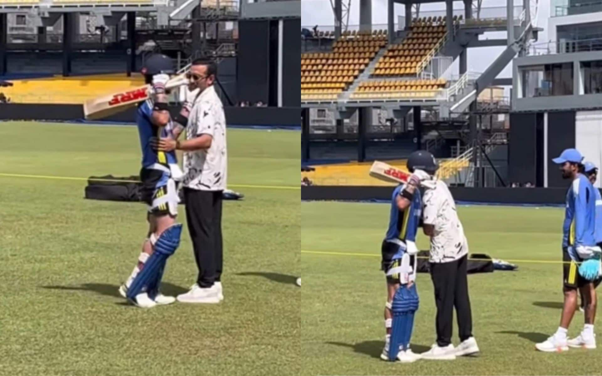 Virat Kohli hugs Robin Uthappa [X.com]